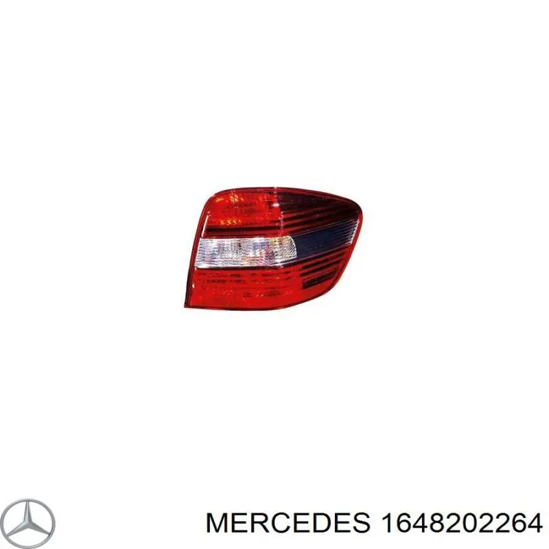 1648201864 Mercedes ліхтар задній правий