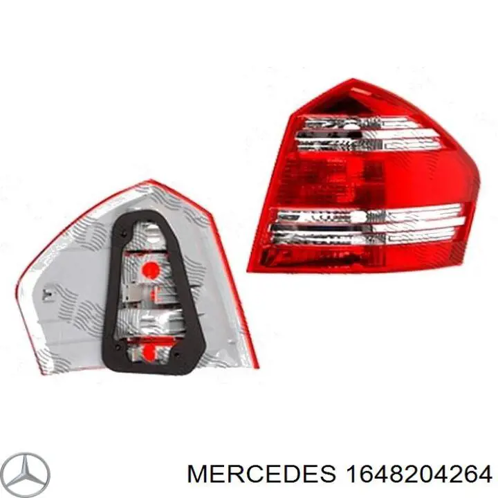 1648200664 Mercedes ліхтар задній правий