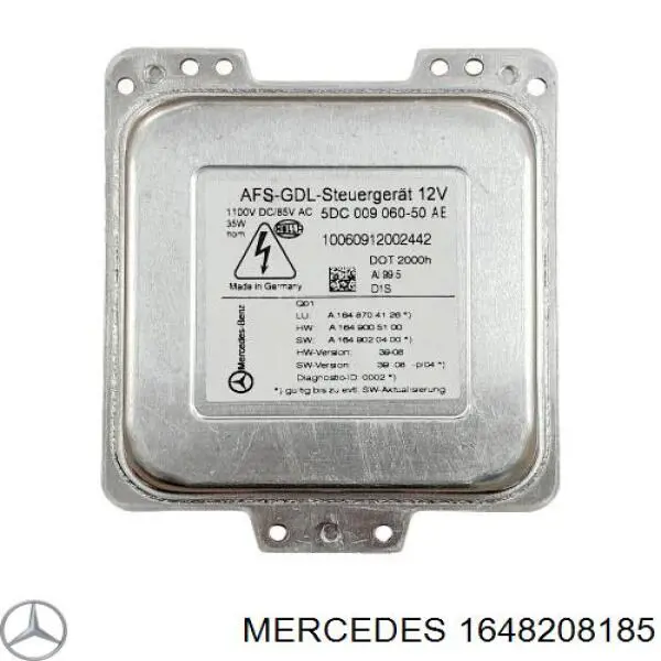 Блок керування освітленням Mercedes A1648701726 ціна, від 133.41 USD