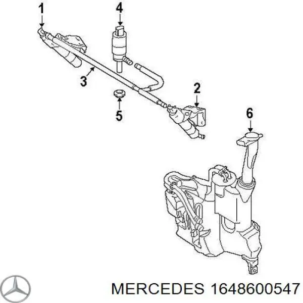 Форсунка омивача фари передньої, лівою Autotechteile 1008622 ціна, від 22.11 USD