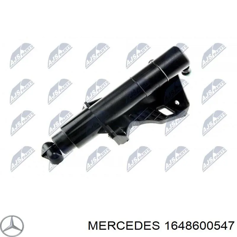 Форсунка омивача фари передньої, лівою 1008622 Autotechteile