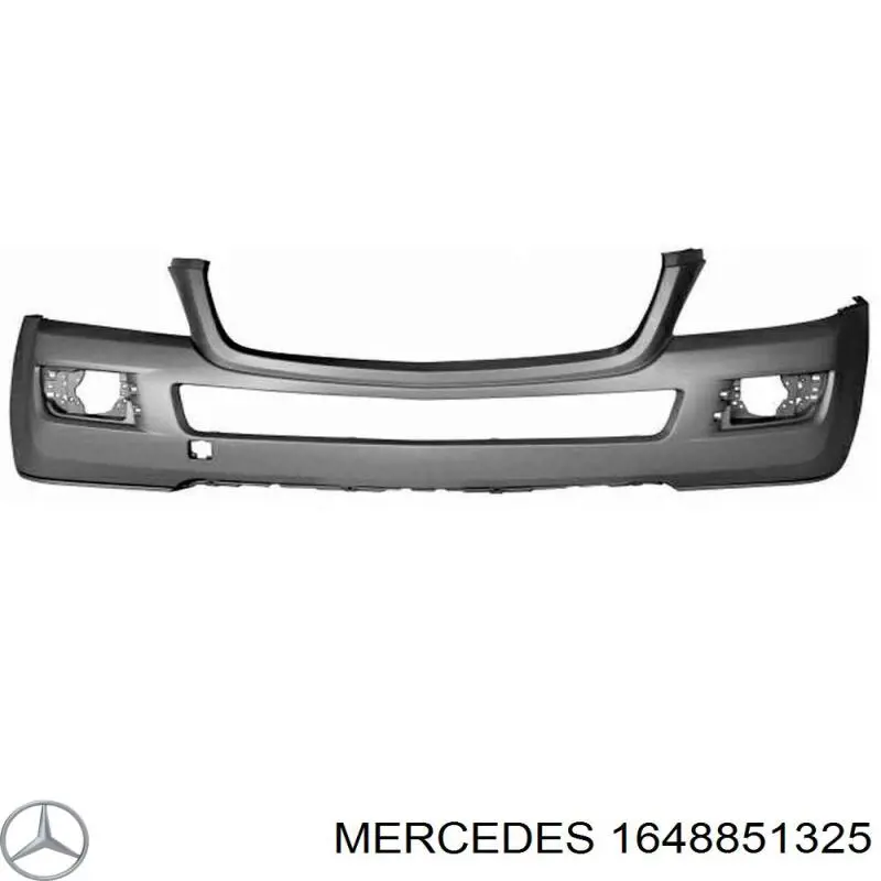 Передній бампер на Mercedes GL-Class X164