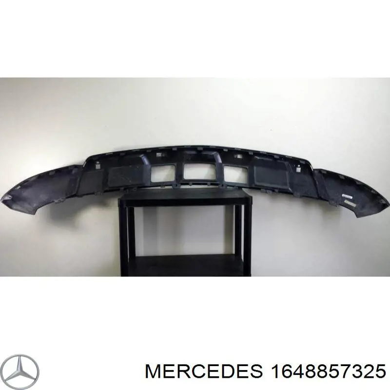 1648857325 Mercedes спойлер переднього бампера