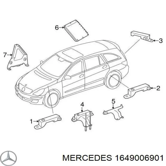 A1649004501 Mercedes 