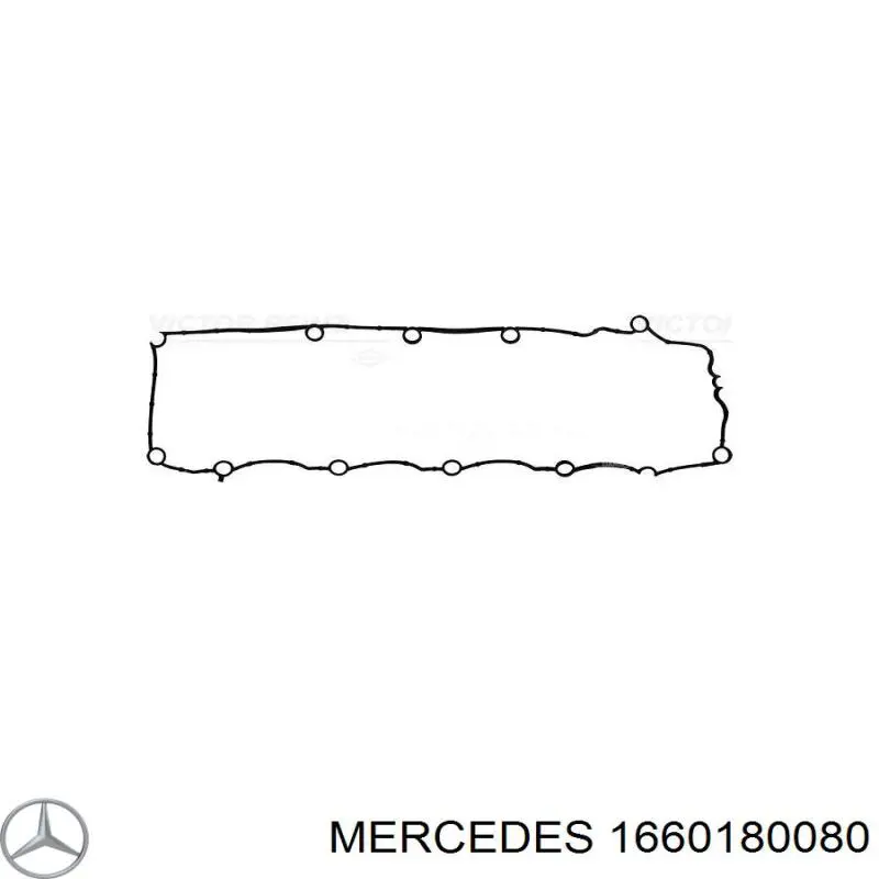 A1660180080 Mercedes Прокладка кришки клапанної 