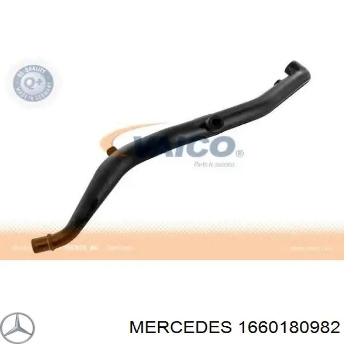 Купити A1660180982 Mercedes Шланг для видалення повітря