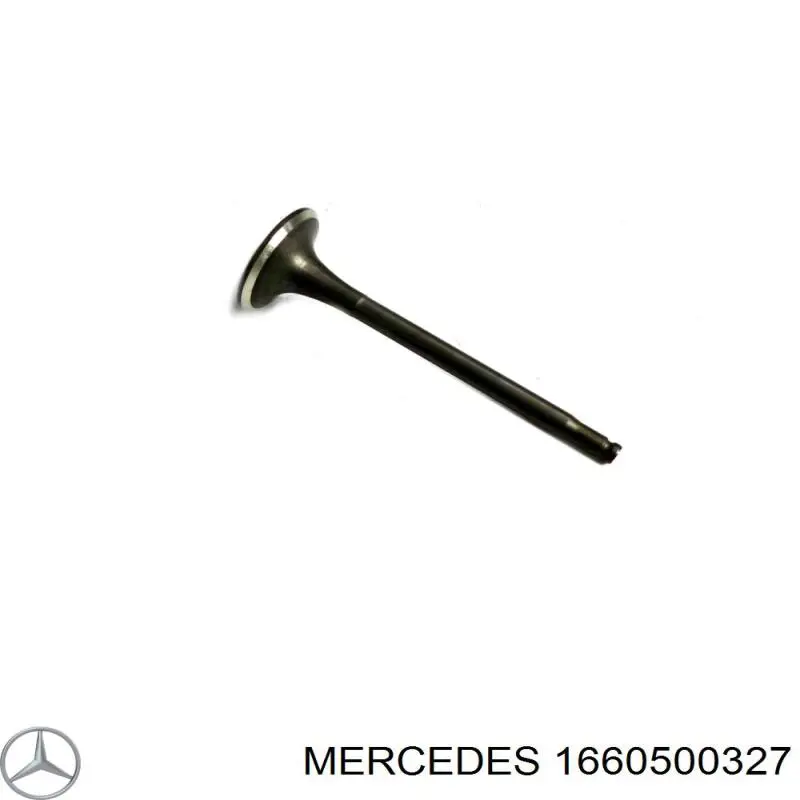 1660500327 Mercedes клапан випускний