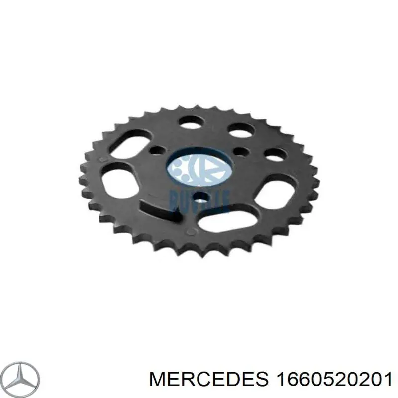 A1660520201 Mercedes зірка-шестерня приводу розподілвала двигуна