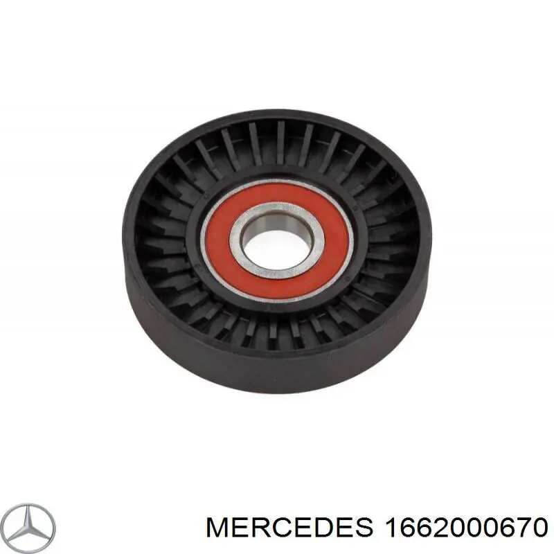 Натягувач приводного ременя A1662000670 Mercedes