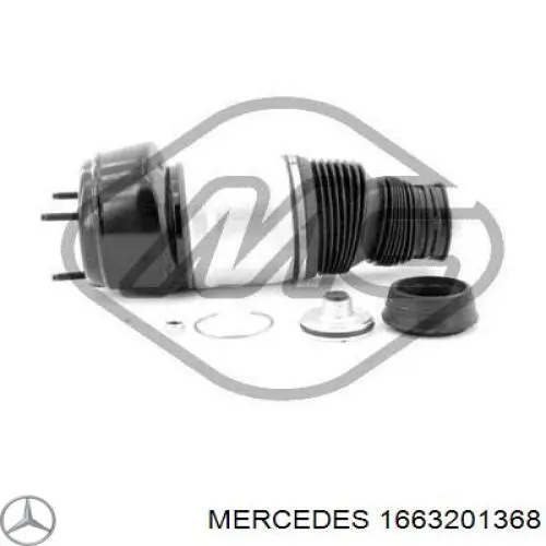 1663201368 Mercedes амортизатор передній, лівий