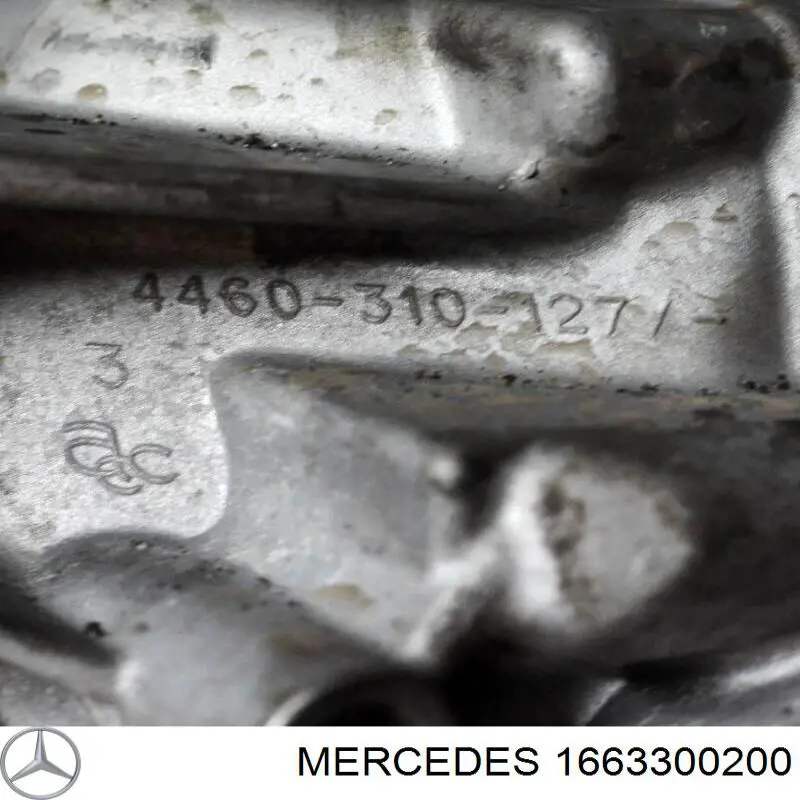 Міст ведучий передній в зборі Mercedes A166330020080