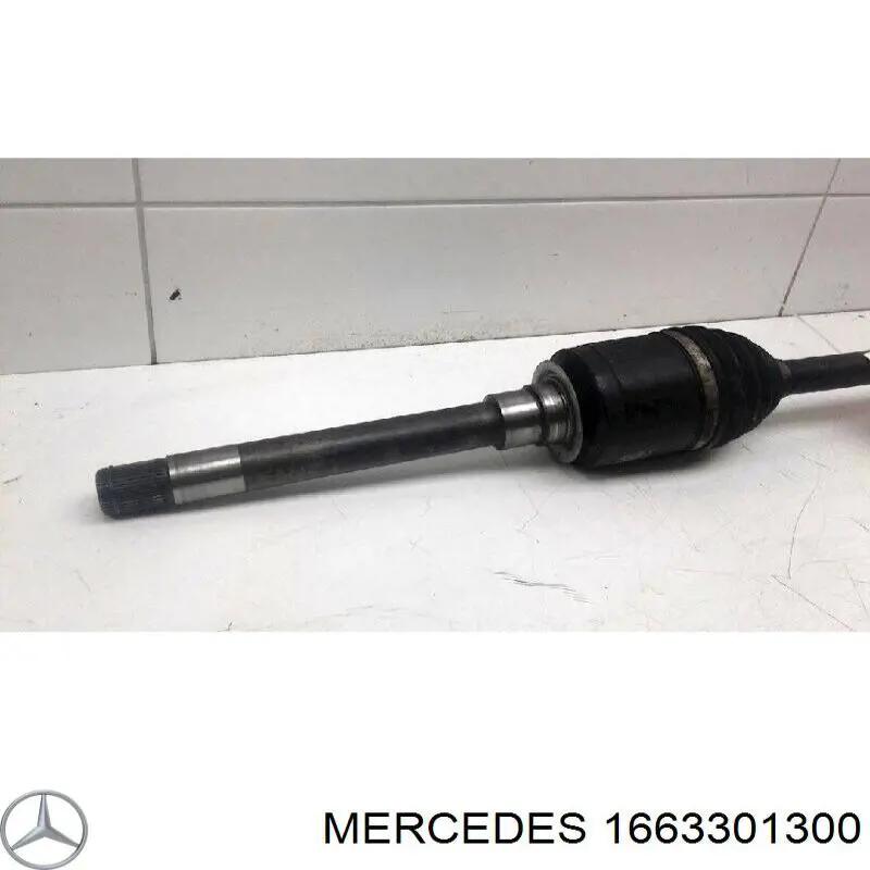 Піввісь передня, права Mercedes A166330130080 ціна, від 138.76 USD