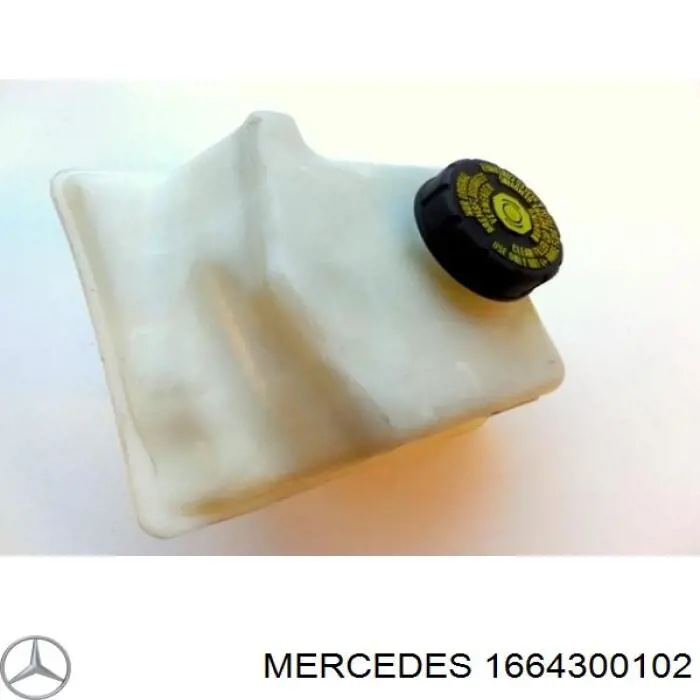 Бачок головного гальмівного циліндру (гальмівної рідини) на Mercedes ML/GLE (W166)