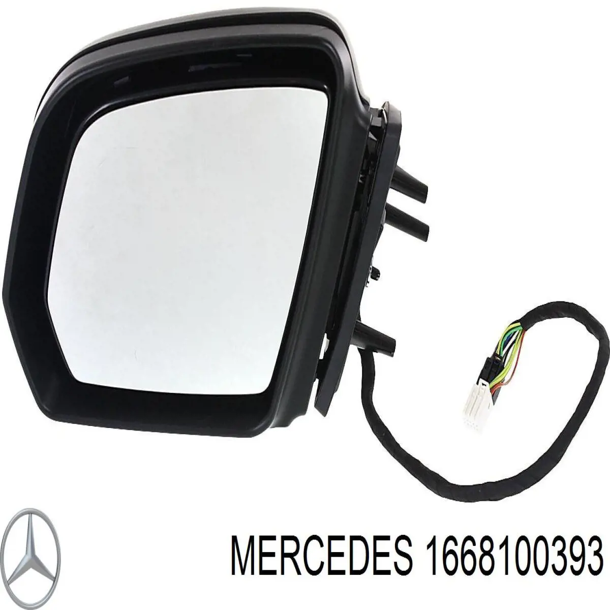 Бічне дзеркало заднього виду на Mercedes ML/GLE W166