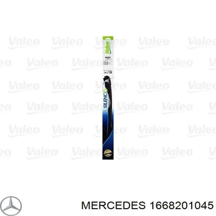 1668201045 Mercedes щітка-двірник лобового скла, комплект з 2-х шт.