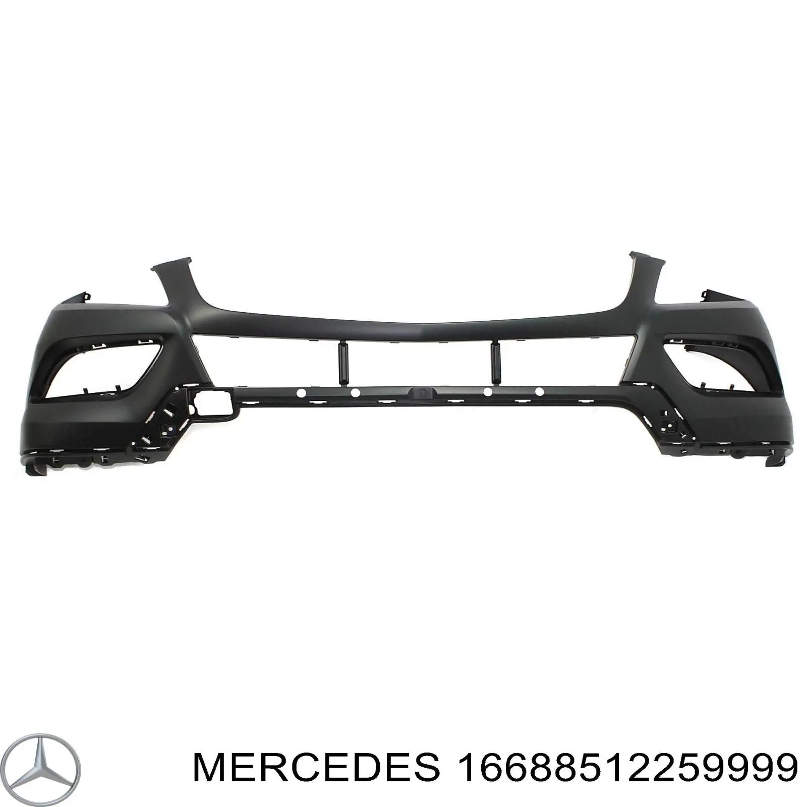Бампер на авто Mercedes A16688512259999 ціна, від 293.17 USD