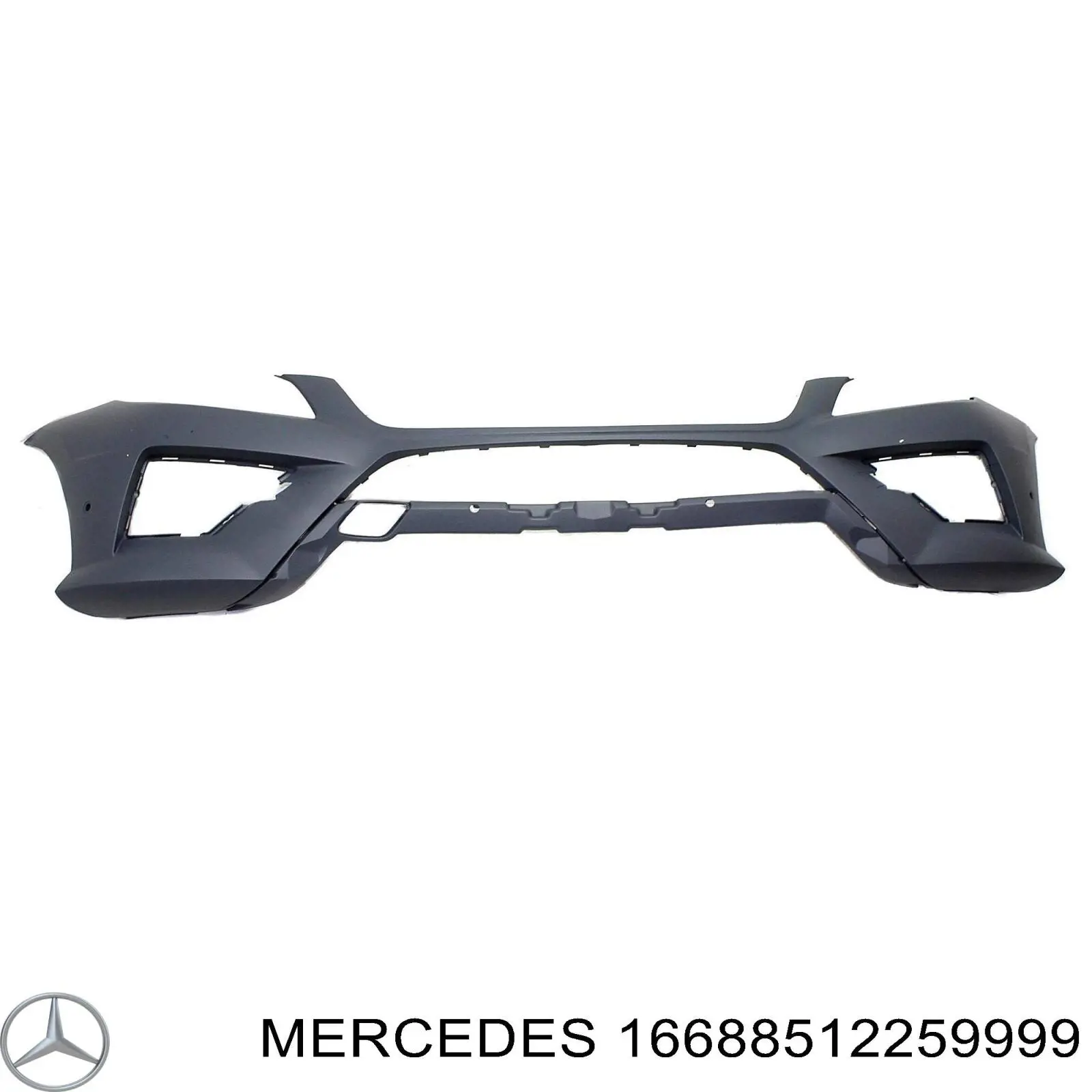 Бампер передній Mercedes ML/GLE 