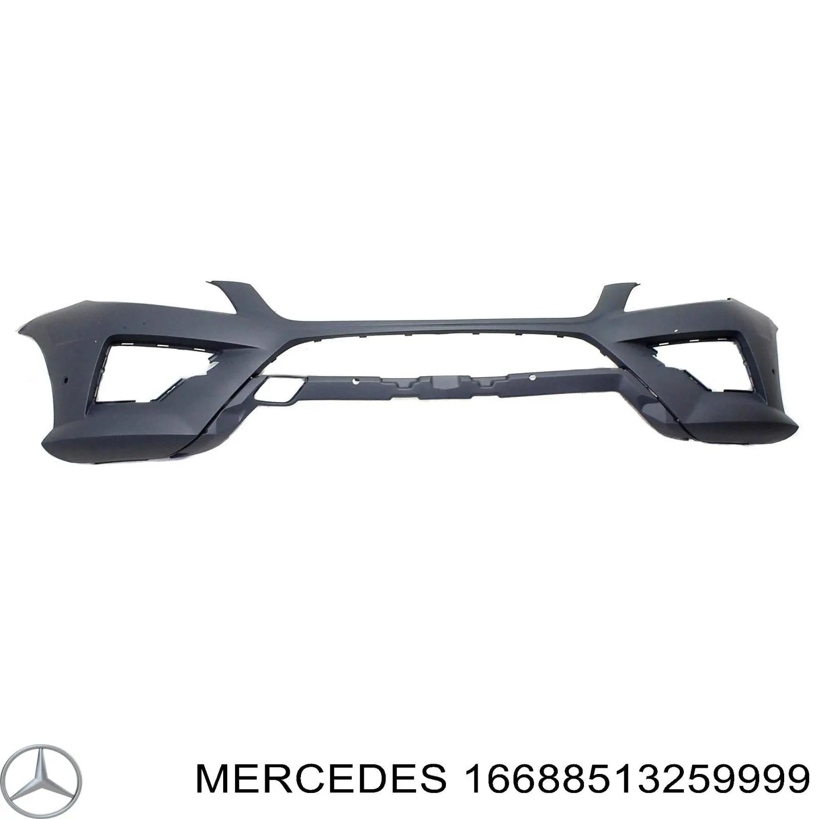 Купити A16688513259999 Mercedes Буфер (бампер) передній