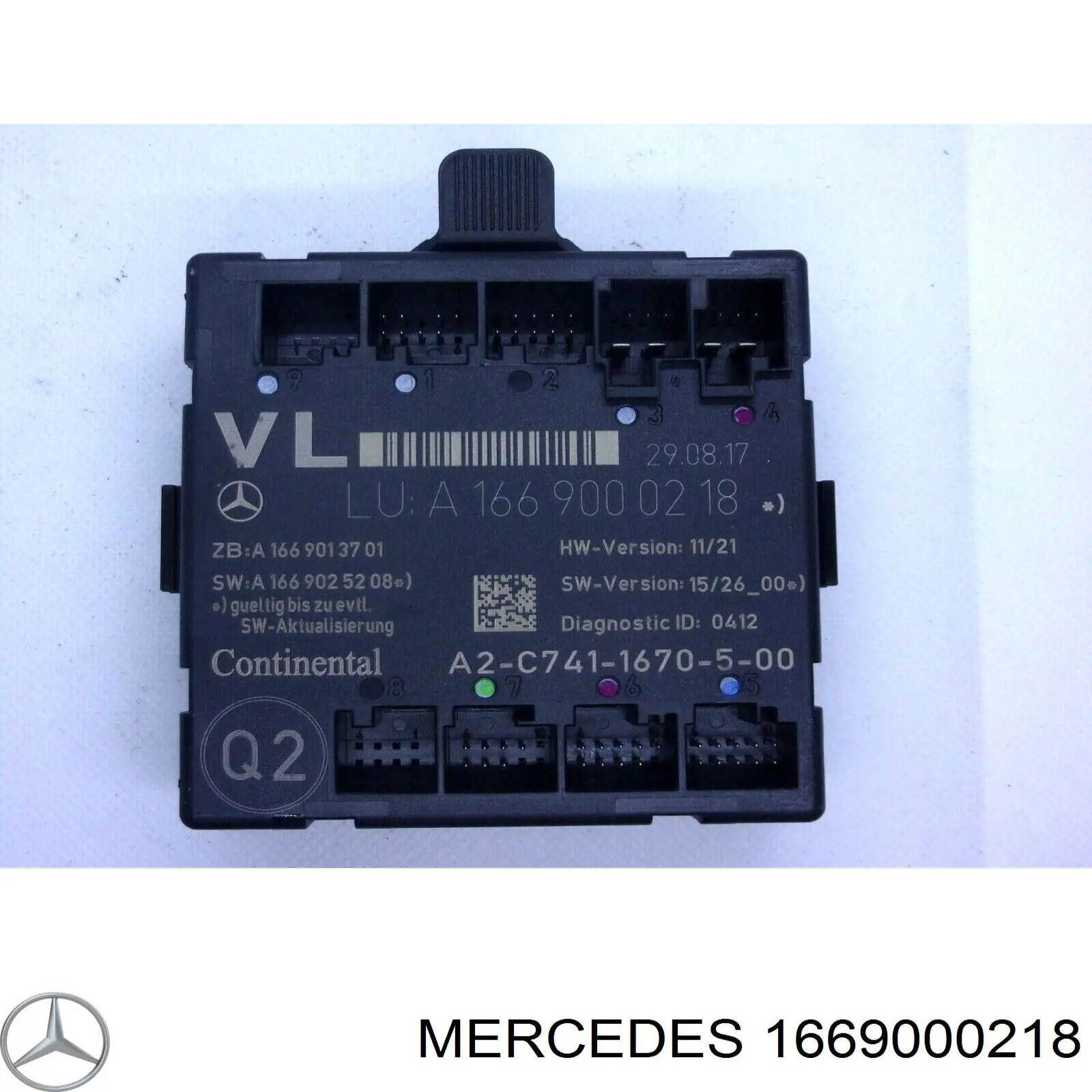 Купити A1669000218 Nissan/Infiniti Блок комфорту передніх дверей