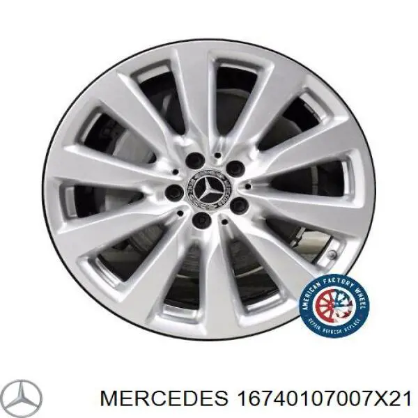 A16740107007X21 Mercedes 