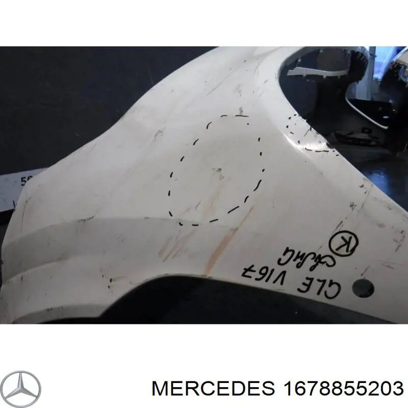 Бампер на авто Mercedes A16788552039999 ціна, від 250.69 USD