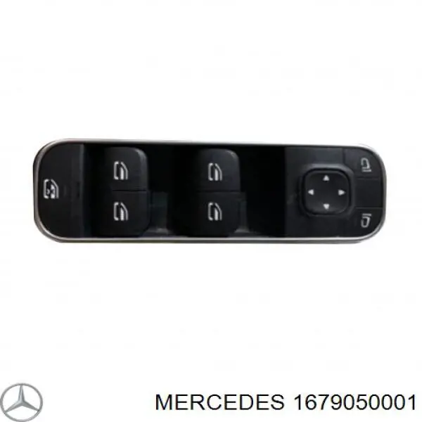 A16790500019051 Mercedes Кнопки переднього лівого склопід'ємника
