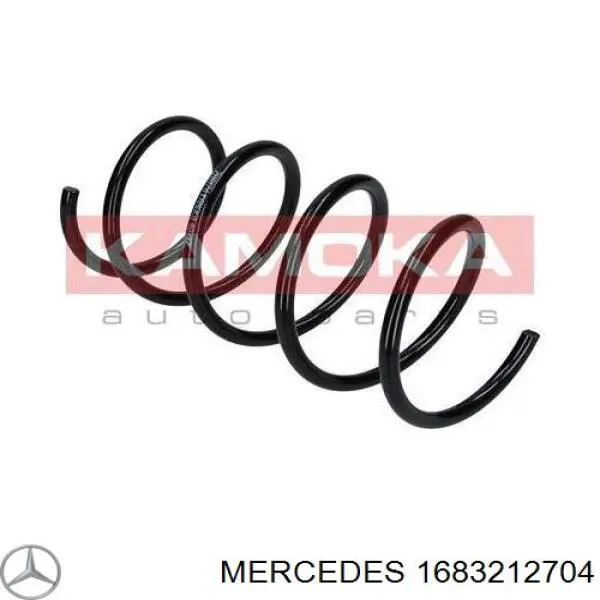 1683212704 Mercedes пружина передня