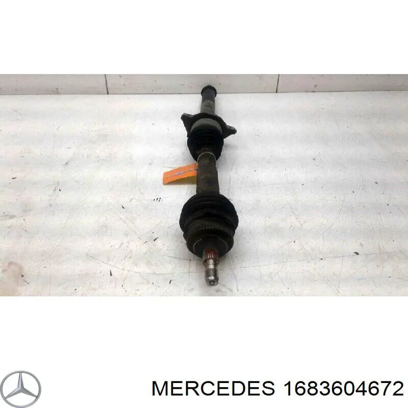 Піввісь передня, права Mercedes A1683601972 ціна, від 128.69 USD