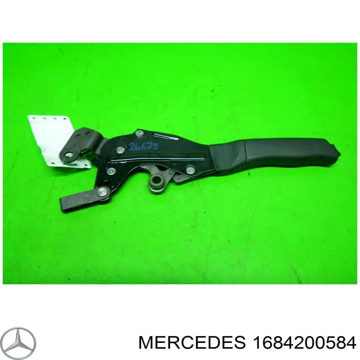 Важіль ручного гальма на Mercedes A-Class (W168)