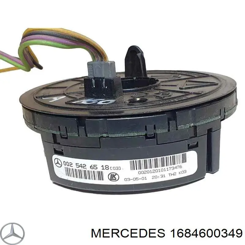 Шлейф керма Mercedes A1684600349 ціна, від 56.24 USD