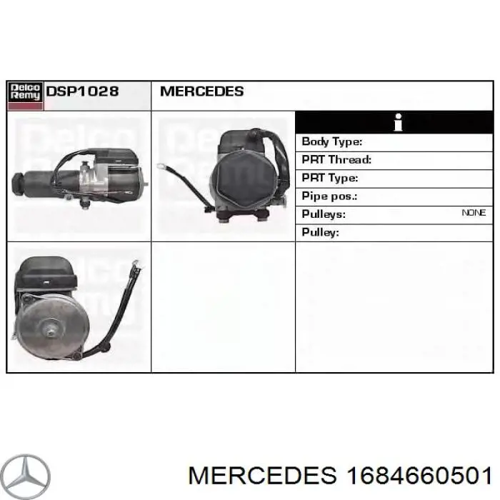 Насос ГУР A414466010180 Mercedes