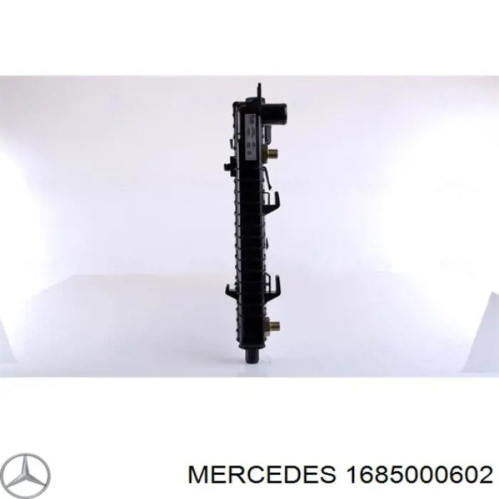 1685000602 Mercedes радіатор охолодження двигуна