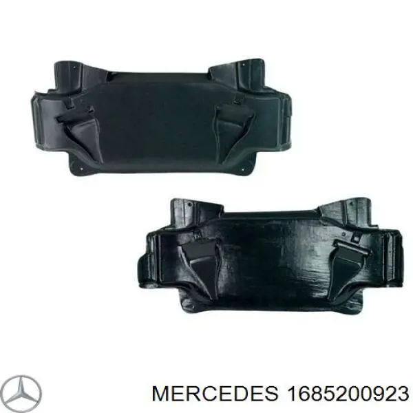 Купити A1685200923 Mercedes Захист двигуна задній