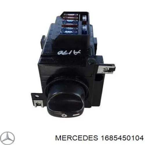 Купити A16854501047C45 Mercedes Перемикач світла фар, на "торпеді"