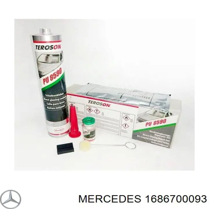 Лобове скло A1686700093 Mercedes