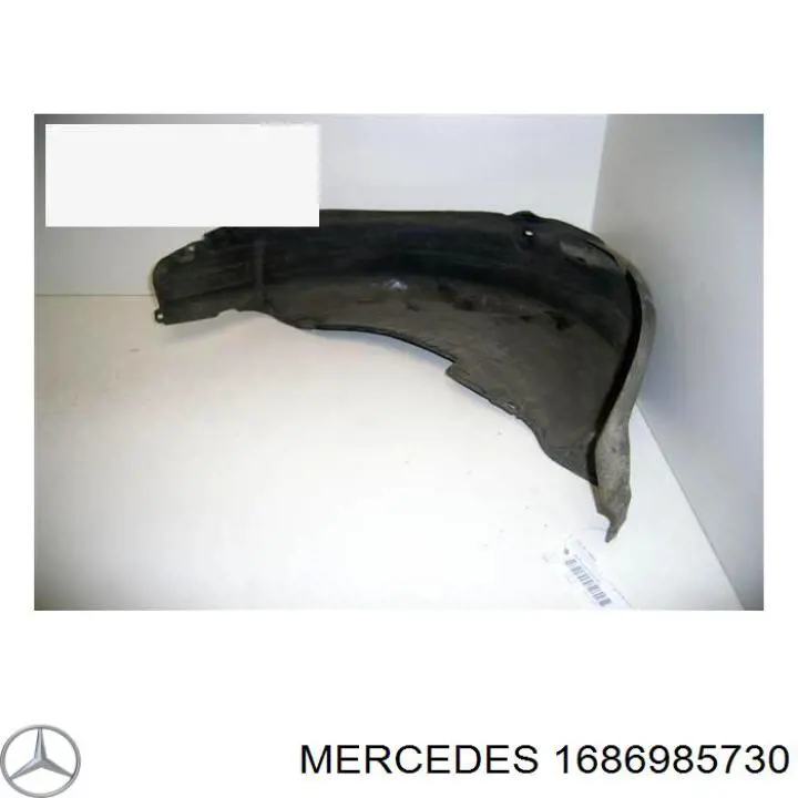 1686985730 Mercedes підкрилок заднього крила, лівий