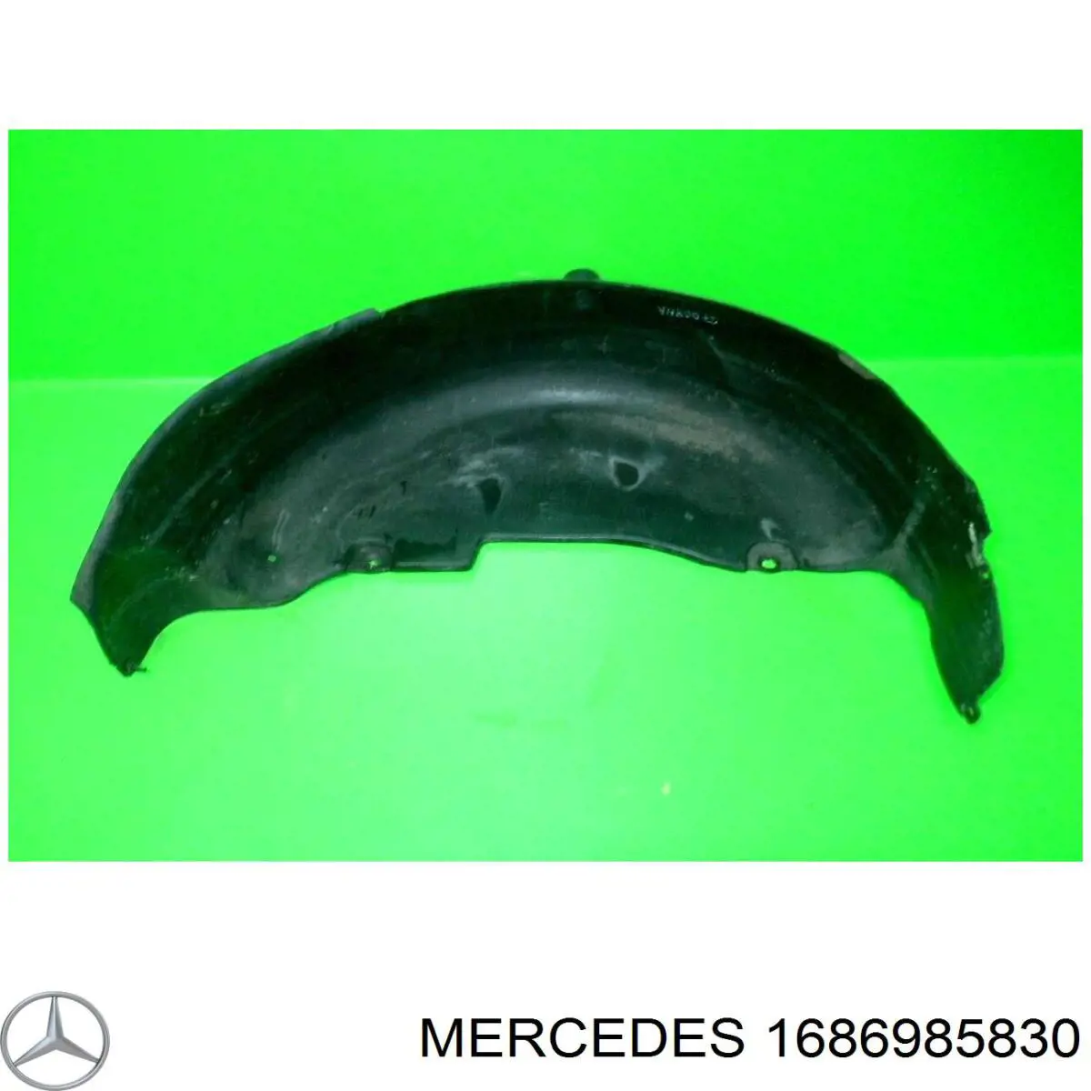 Підкрилок заднього крила, правий Mercedes A1686985830 ціна, від 3.80 USD