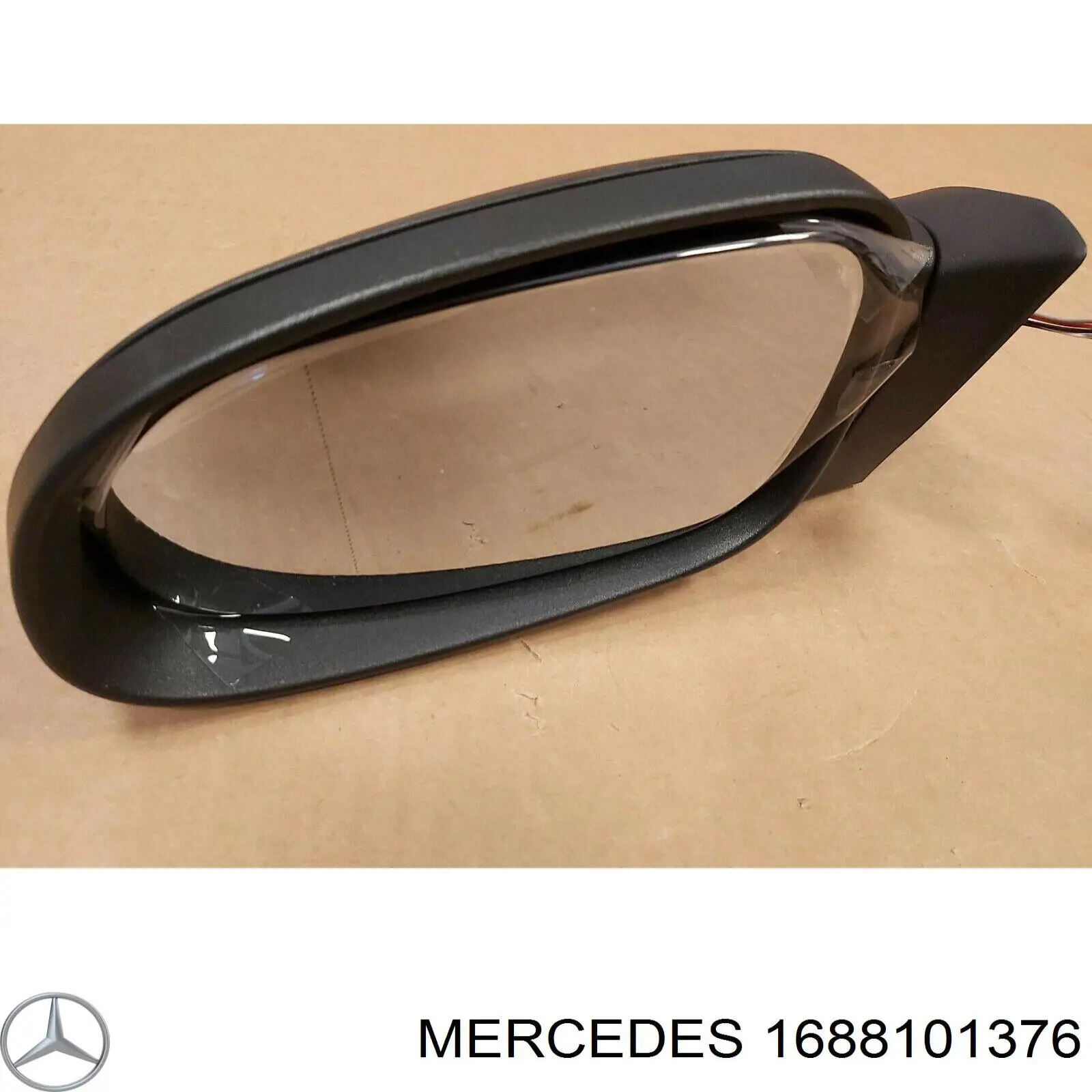 A1688101376 Mercedes Дзеркало заднього виду, ліве