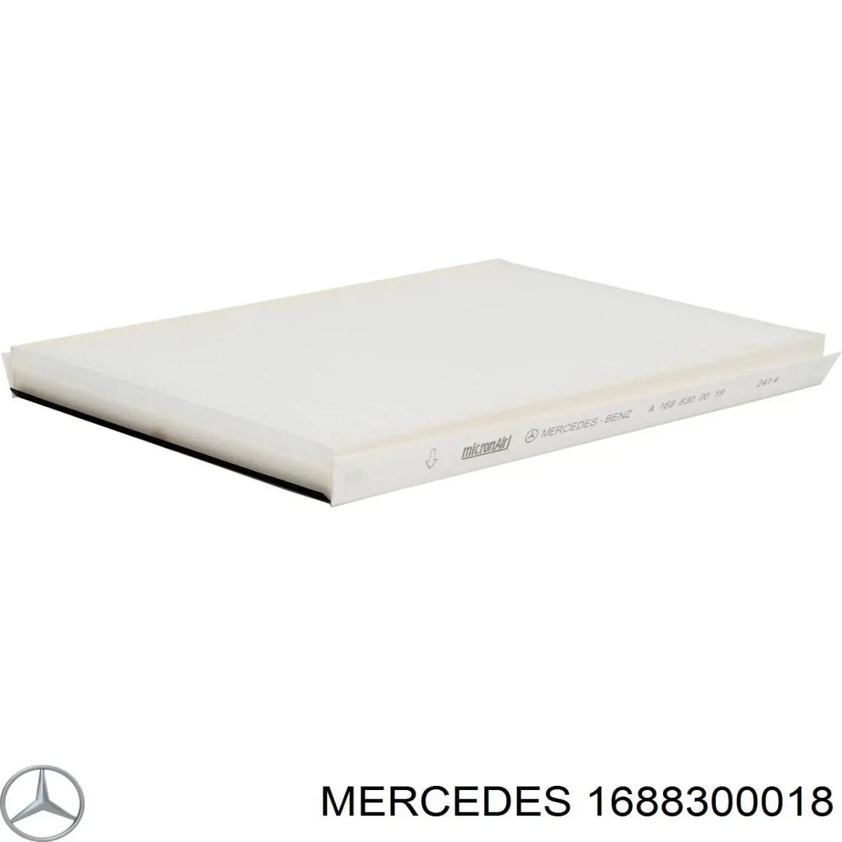 1688300018 Mercedes фільтр салону