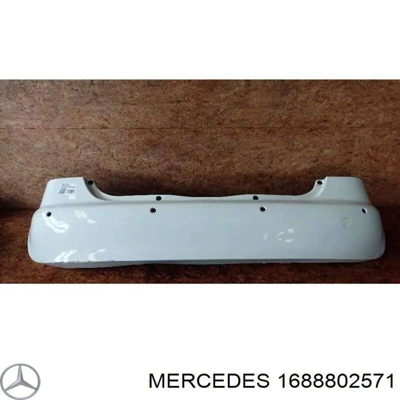 Кожух бампера заднього Mercedes A1688802571 ціна, від 570.63 USD