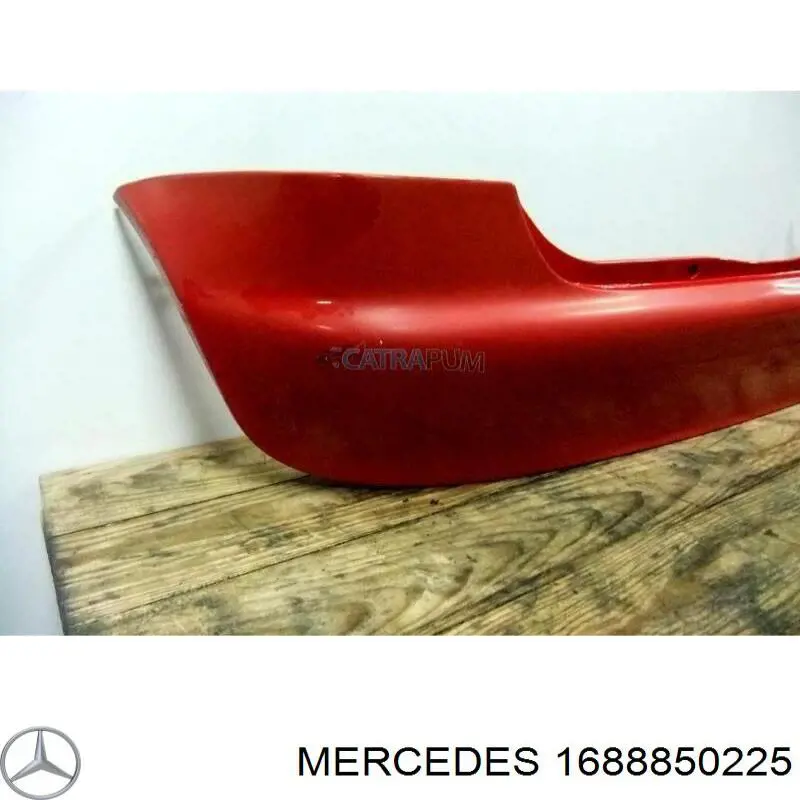 Кожух бампера заднього Mercedes A1688850237 ціна, від 16.93 USD