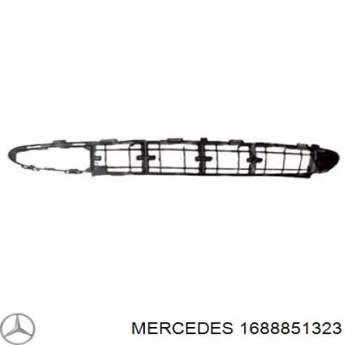 Купити A1688851323 Mercedes Решітка переднього бампера, центральна