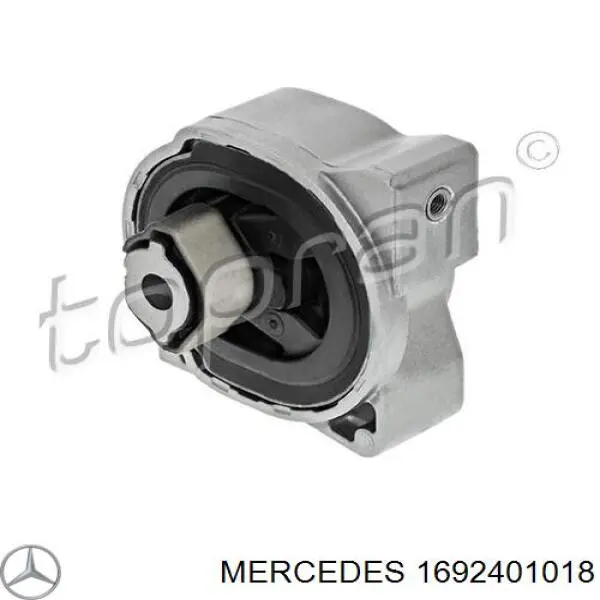 1692401018 Mercedes подушка (опора двигуна, права задня)