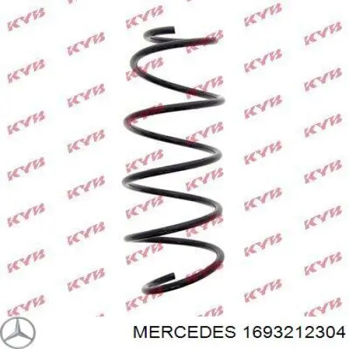 Купити A1693212304 Mercedes Гвинтова пружина підвіска