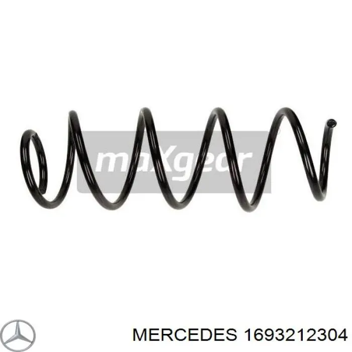 Пружина передня 1693212304 Mercedes