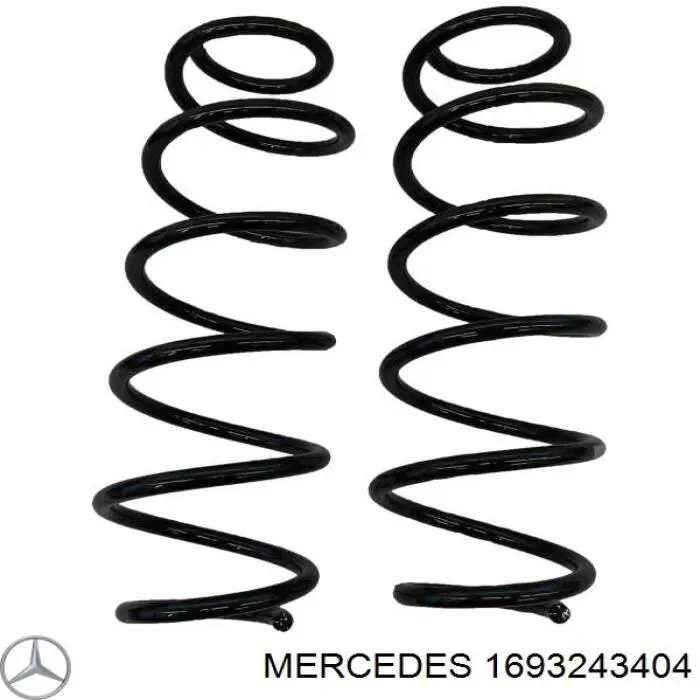 Пружина задня 1693243404 Mercedes