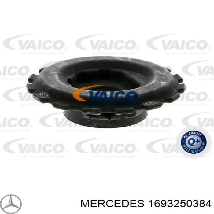 Проставка (гумове кільце) пружини задньої, нижня Mercedes A1693250384 ціна, від 5.07 USD