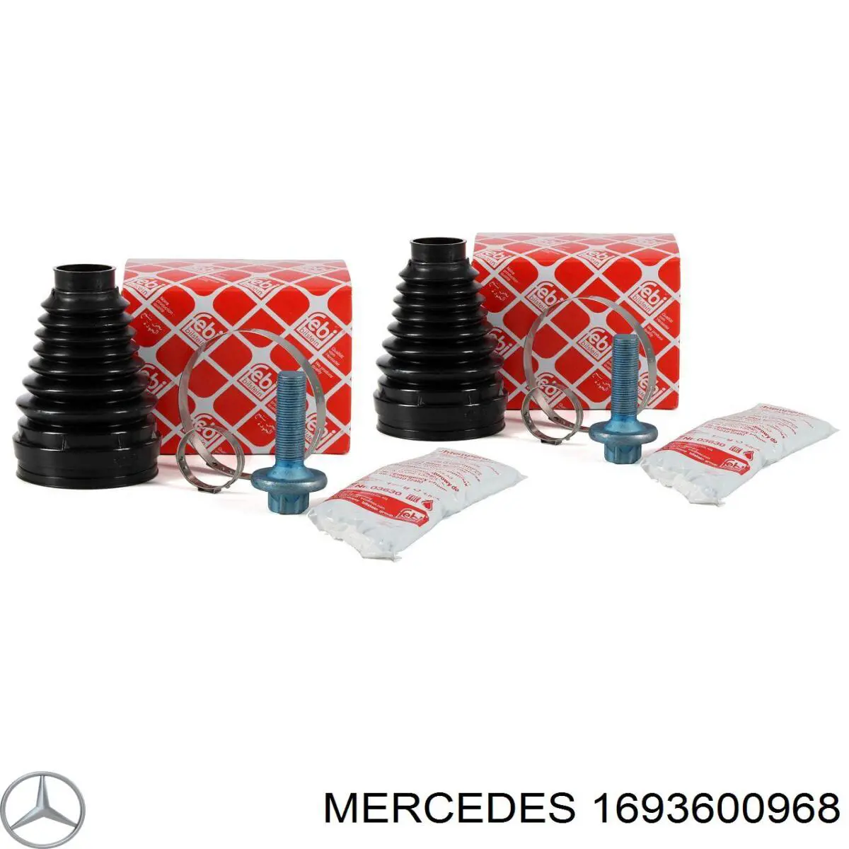1693600968 Mercedes пильник шруса внутрішній, передній піввісі