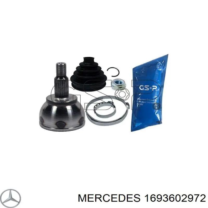Купити A169360337280 Mercedes Ліва піввісь