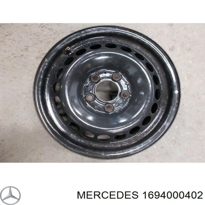 Докатка, аварійне запасне колесо на Mercedes A-Class (W169)